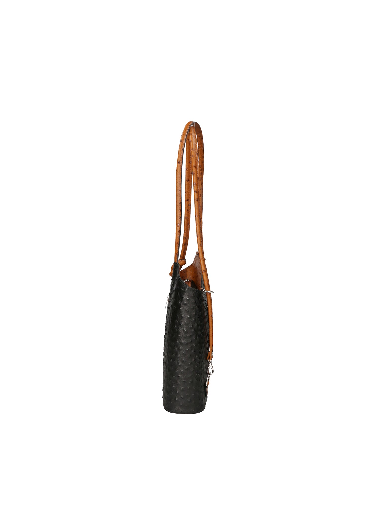 Chanel 3005-20 NERO 06 CUOIO Zaino da donna in vera pelle Gave Lux