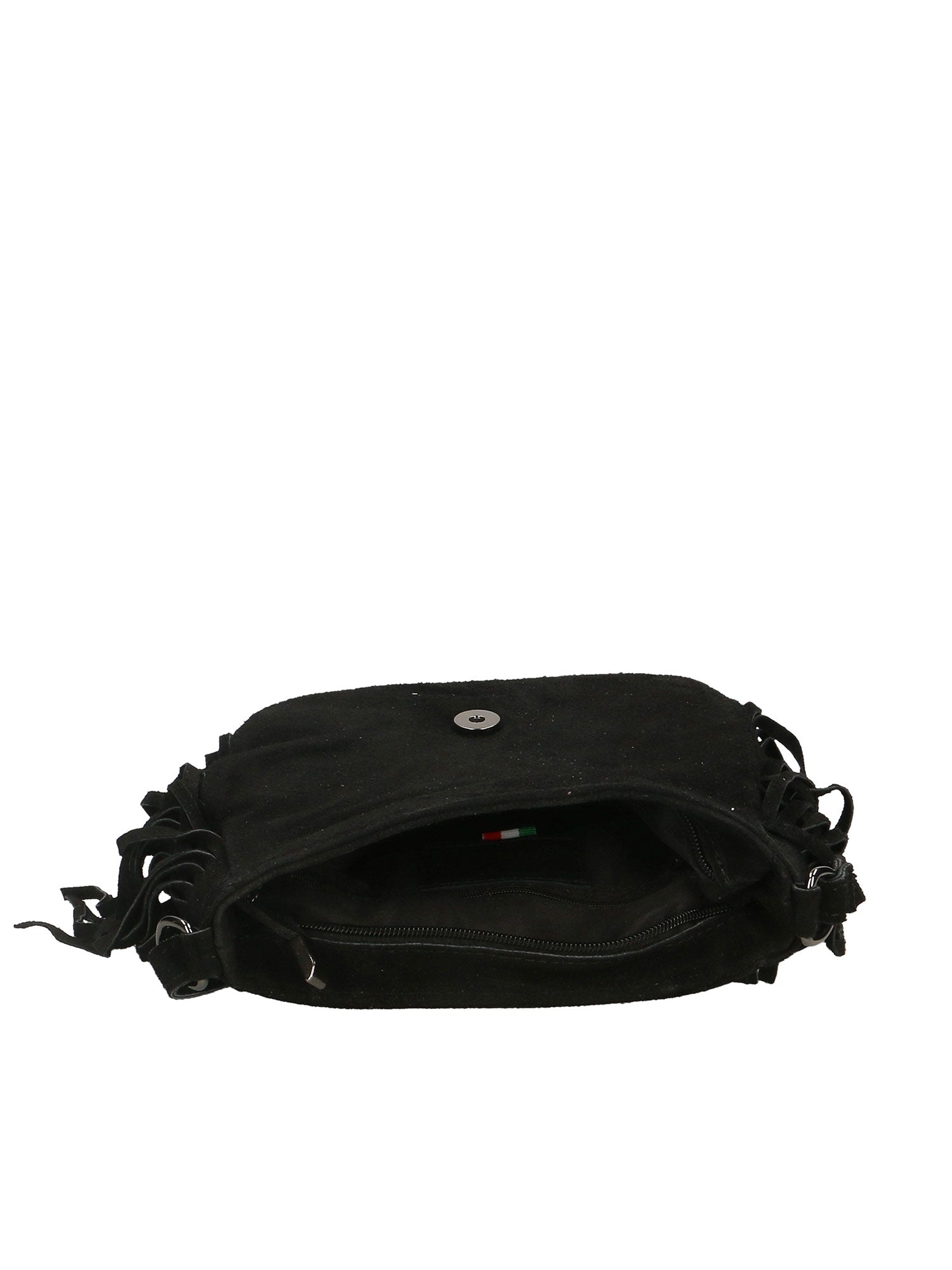 Iolanthe Borsa a tracolla da donna Vera pelle 1421-NERO Gave Lux