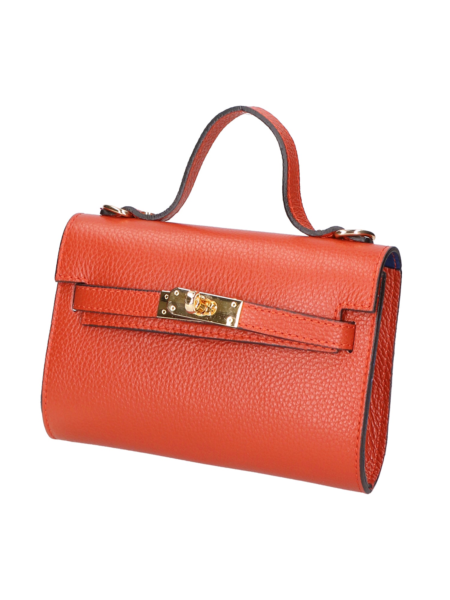 Uma Borsa a mano da donna Vera pelle 06525-D61 MATTONE(HP) Gave Lux