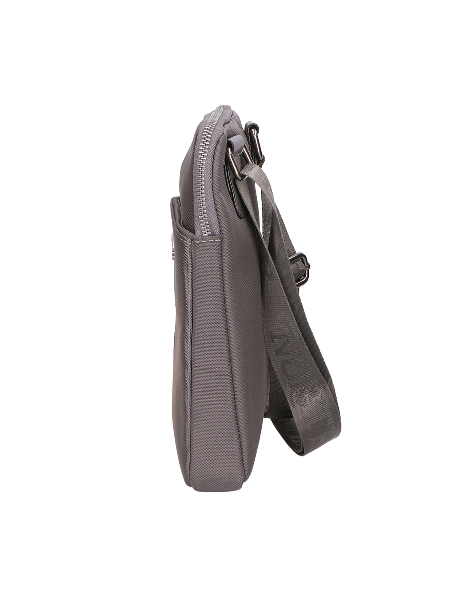 Borsa a tracolla uomo Pelle vegana + Tessuto PCL3153-GREY Northampton Polo Club