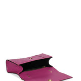 Borsa a tracolla da donna Vera pelle JR-W-1054-FUXIA-GOLD John Richmond