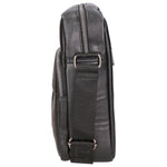 Borsa a tracolla uomo Pelle PU vegana PCL3102-BLACK Northampton Polo Club