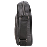 Borsa a tracolla uomo Pelle PU vegana PCL3102-BLACK Northampton Polo Club
