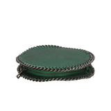Nora Borsa a spalla da donna Vera pelle 540007-VERDE.S DARK GREEN Gave Lux