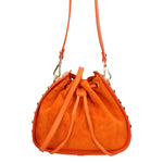 Ravello Borsa a spalla da donna Vera pelle 8977-ARANCIO Gave Lux