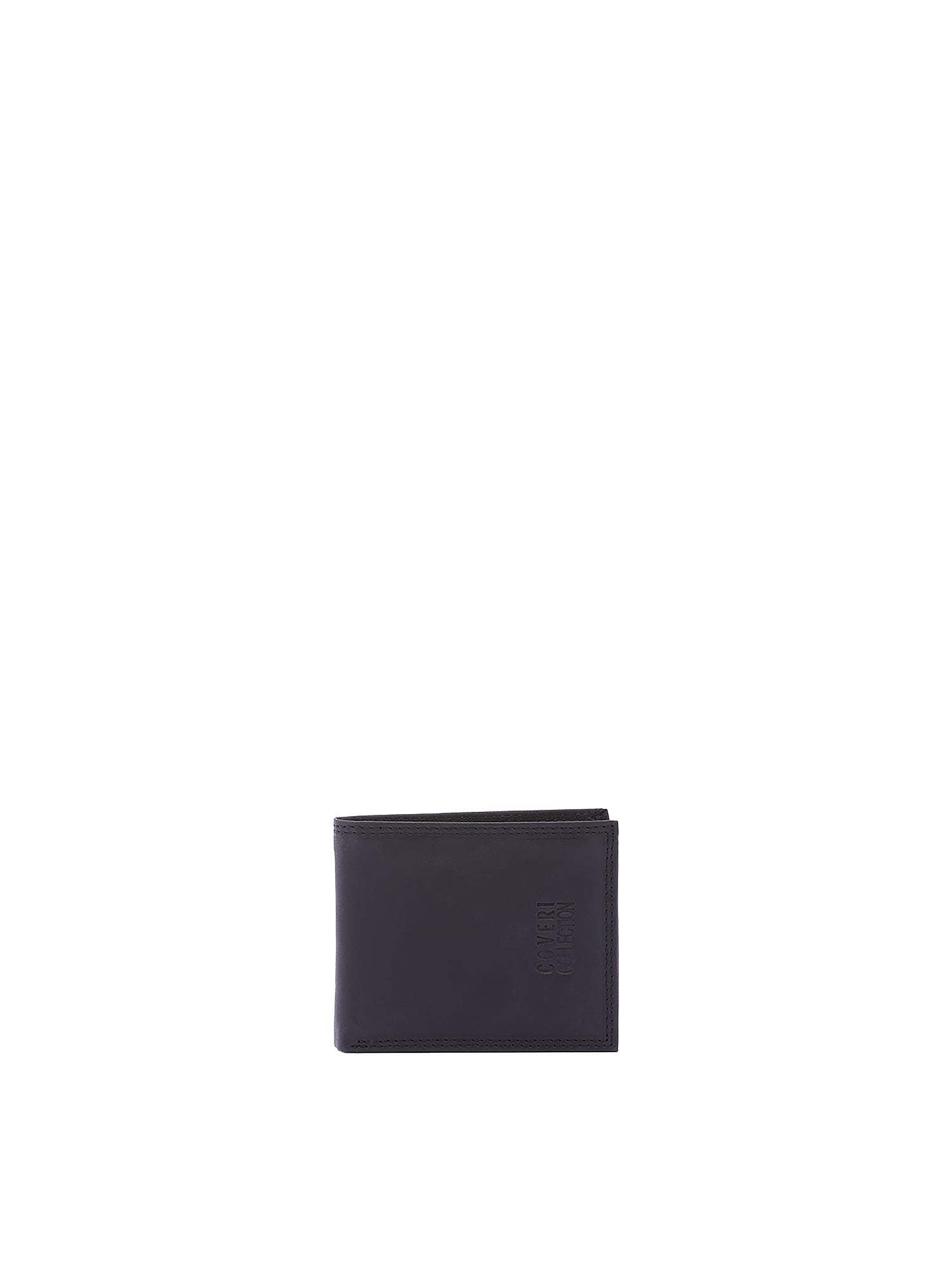 Portafoglio uomo in vera pelle Casual CC409-992-NERO Coveri Collection