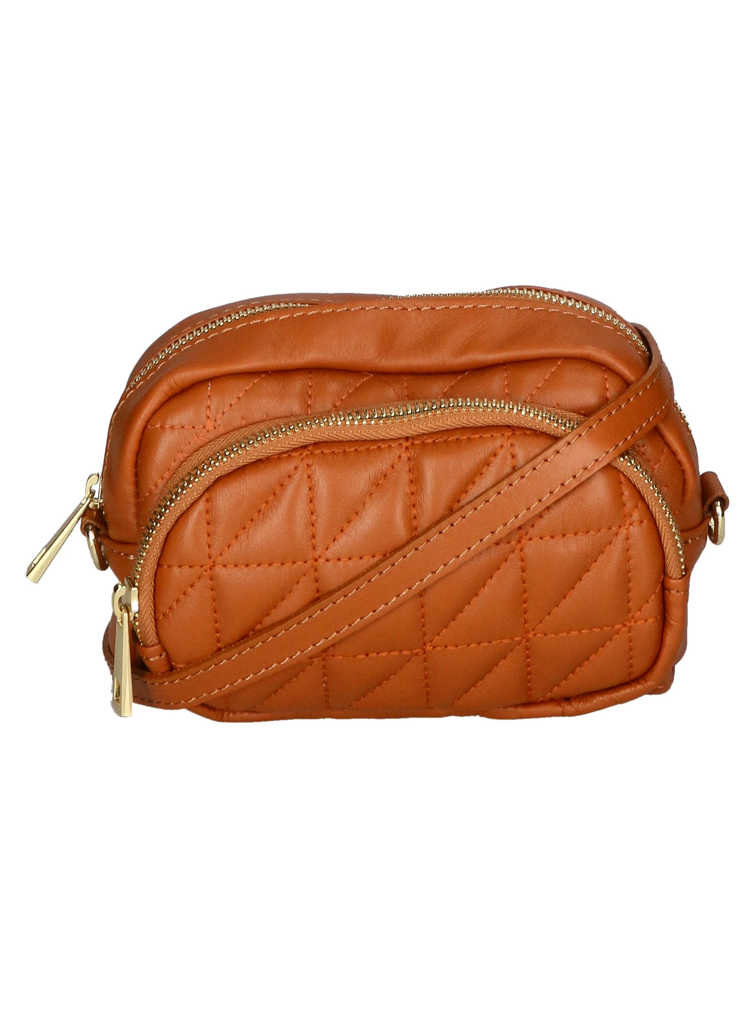 Ancilla 05305-S44 CUOIO Pochette da donna in vera pelle Gave Lux