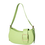Borsa a spalla da donna 100% vera pelle 07213-L260 PISTACCHIO Roberta Rossi