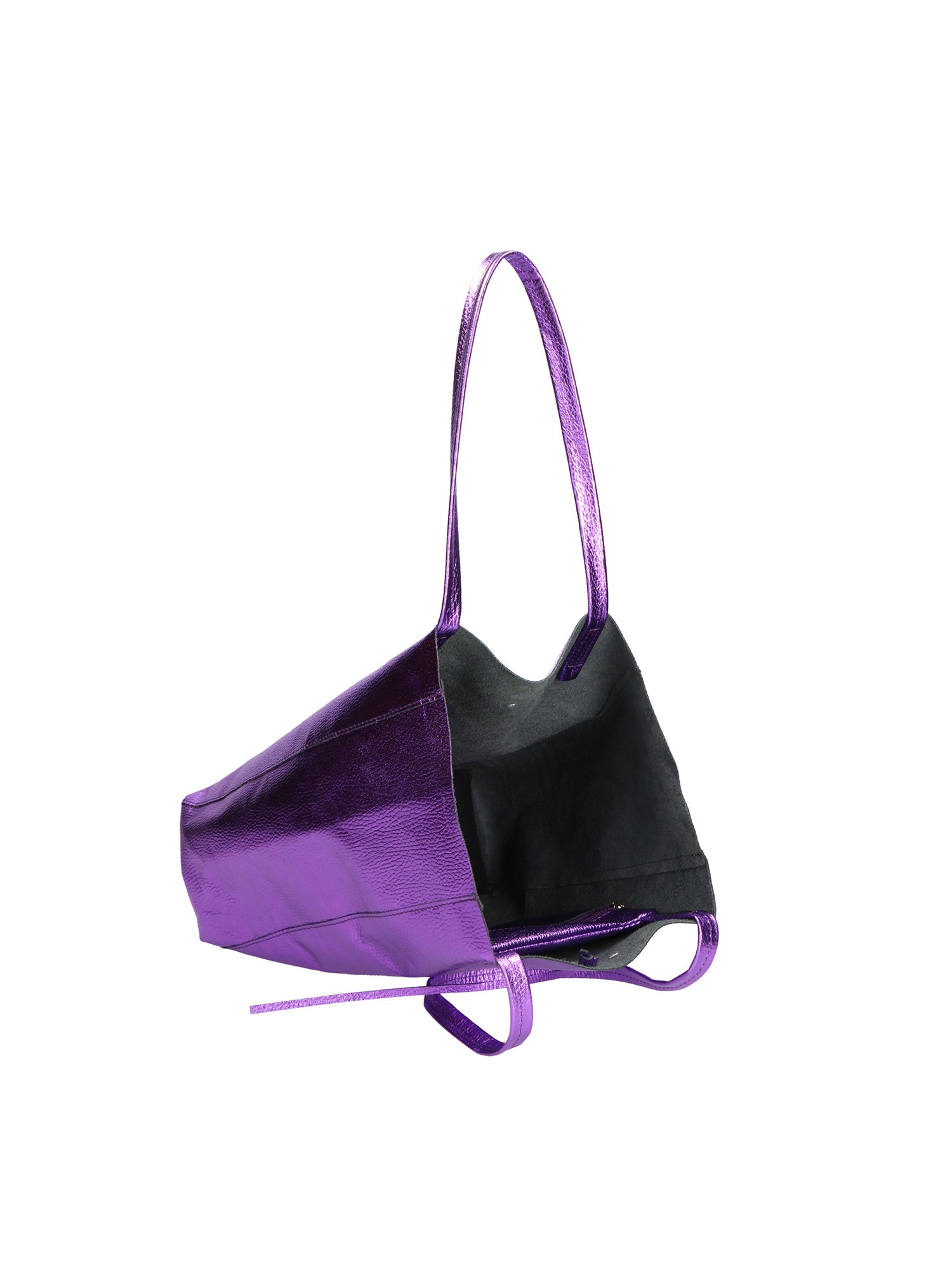 Iride Borsa a mano da donna 100% pelle 05921-DL45 VIOLA Gave Lux