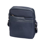 Borsa a tracolla uomo Pelle PU e Tessuto PCL3061-BLU Northampton Polo Club