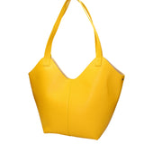 Borsa a mano da donna Vera pelle 07231-D04 GIALLO Roberta Rossi