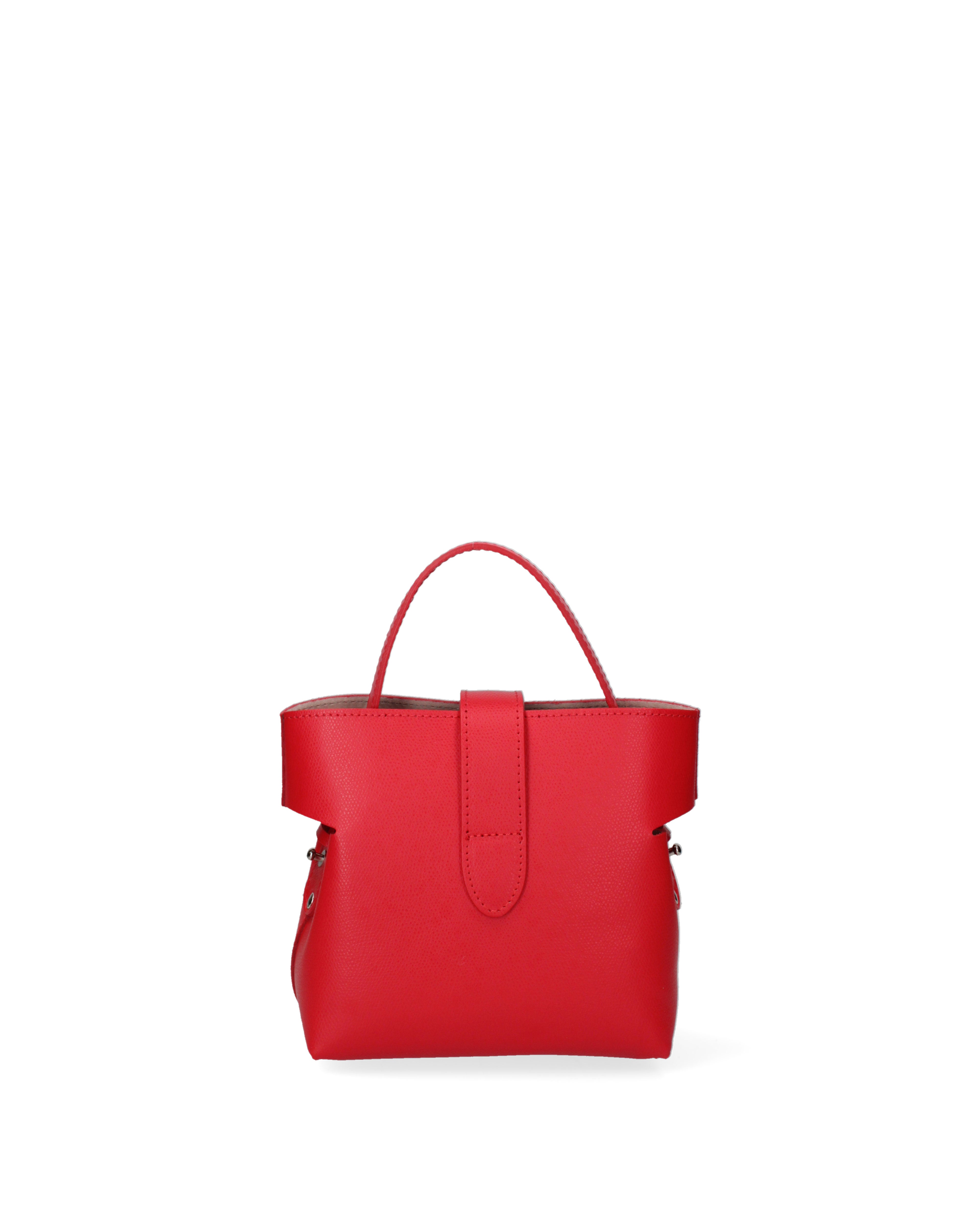 Modena Borsa a mano da donna Vera pelle 07380-PL58 ROSSO FUOCO Gave Lux