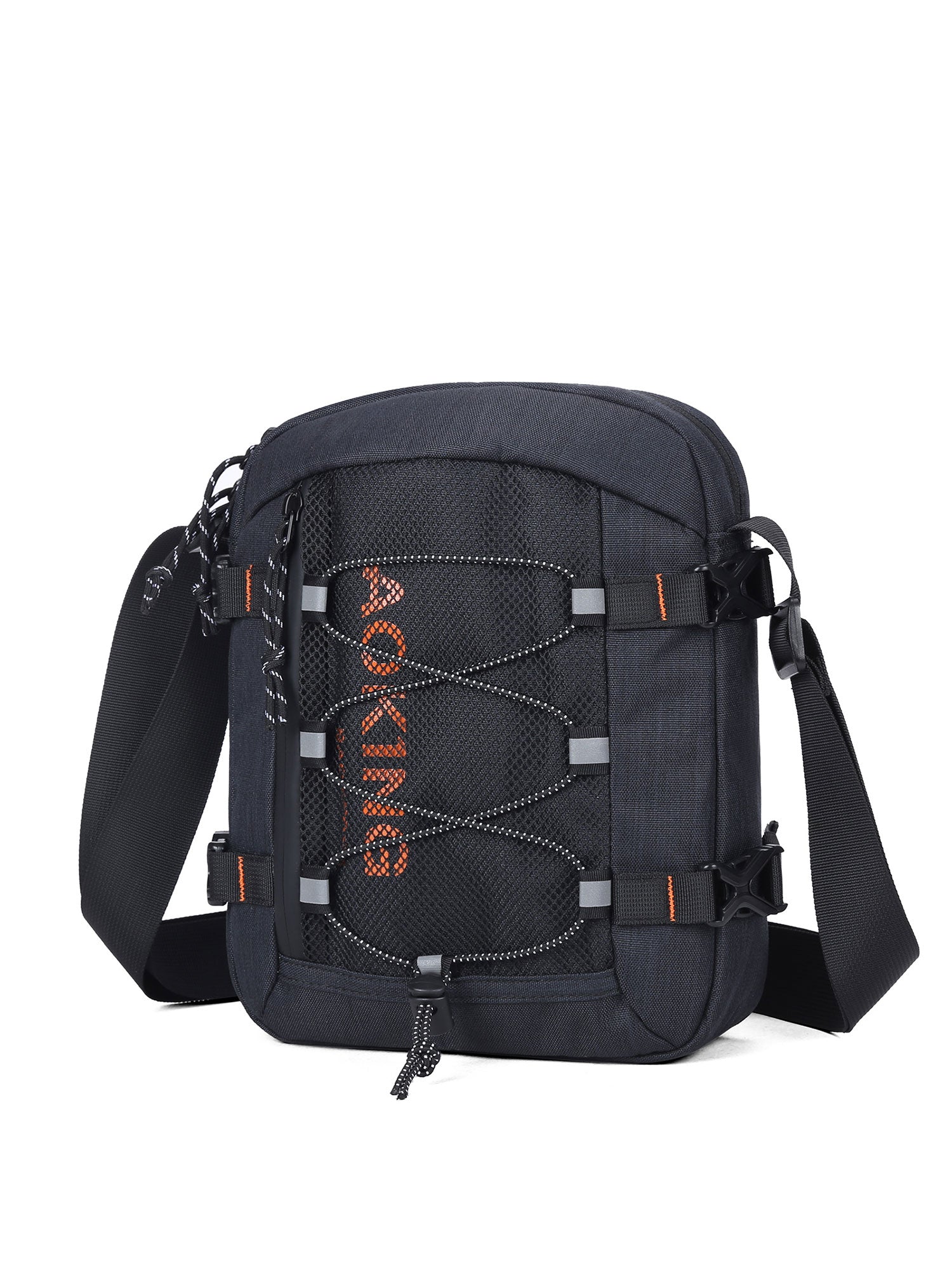 SK3098-BLACK Borsa a tracolla unisex Aeron Aoking