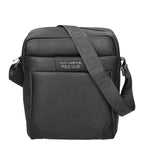 Borsa a tracolla uomo in pelle PU Casual PCL3008-BLACK Northampton Polo Club