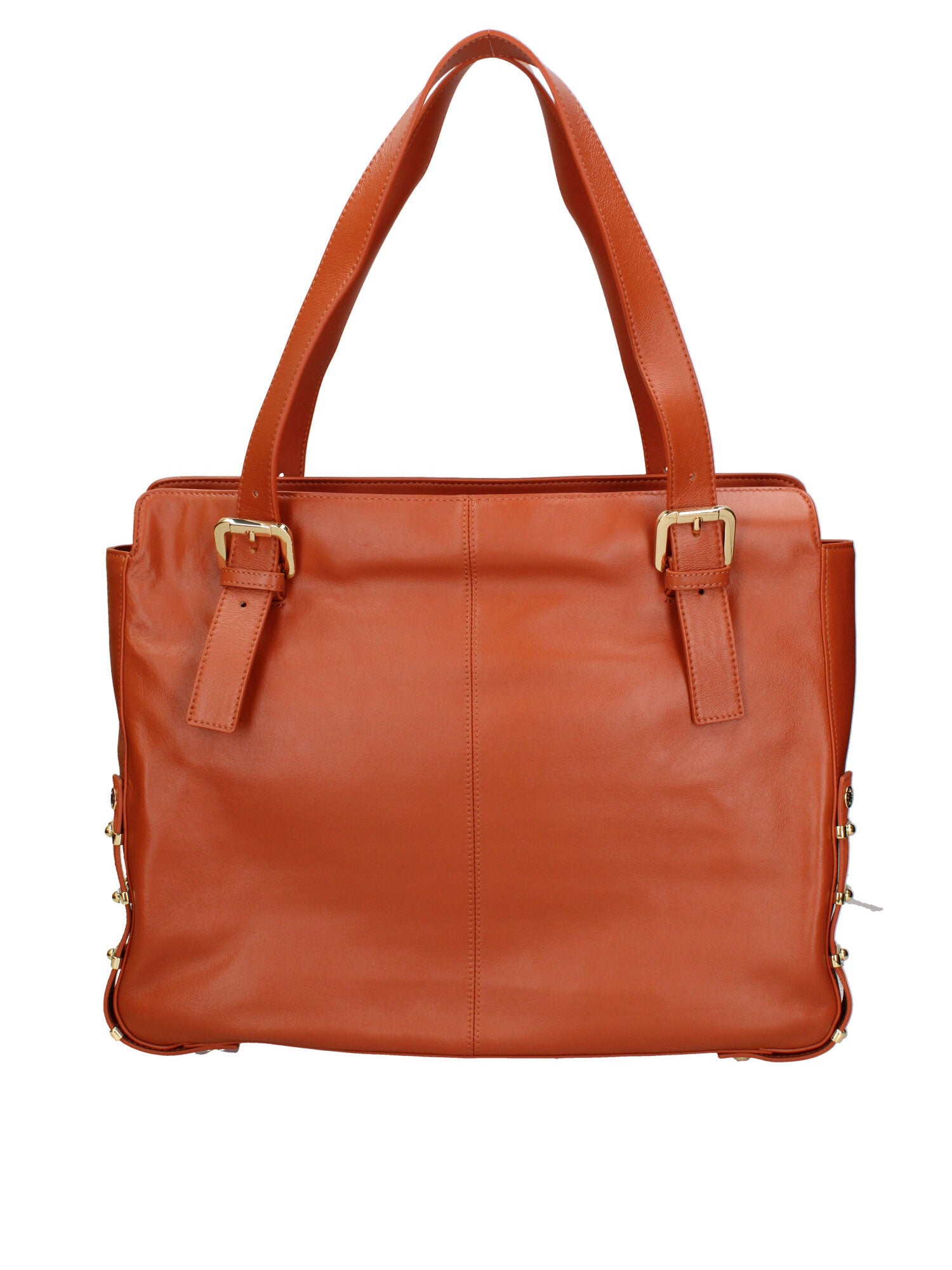 Cesena Borsa a spalla da donna 100% pelle B17221-MARRONE Braccialini