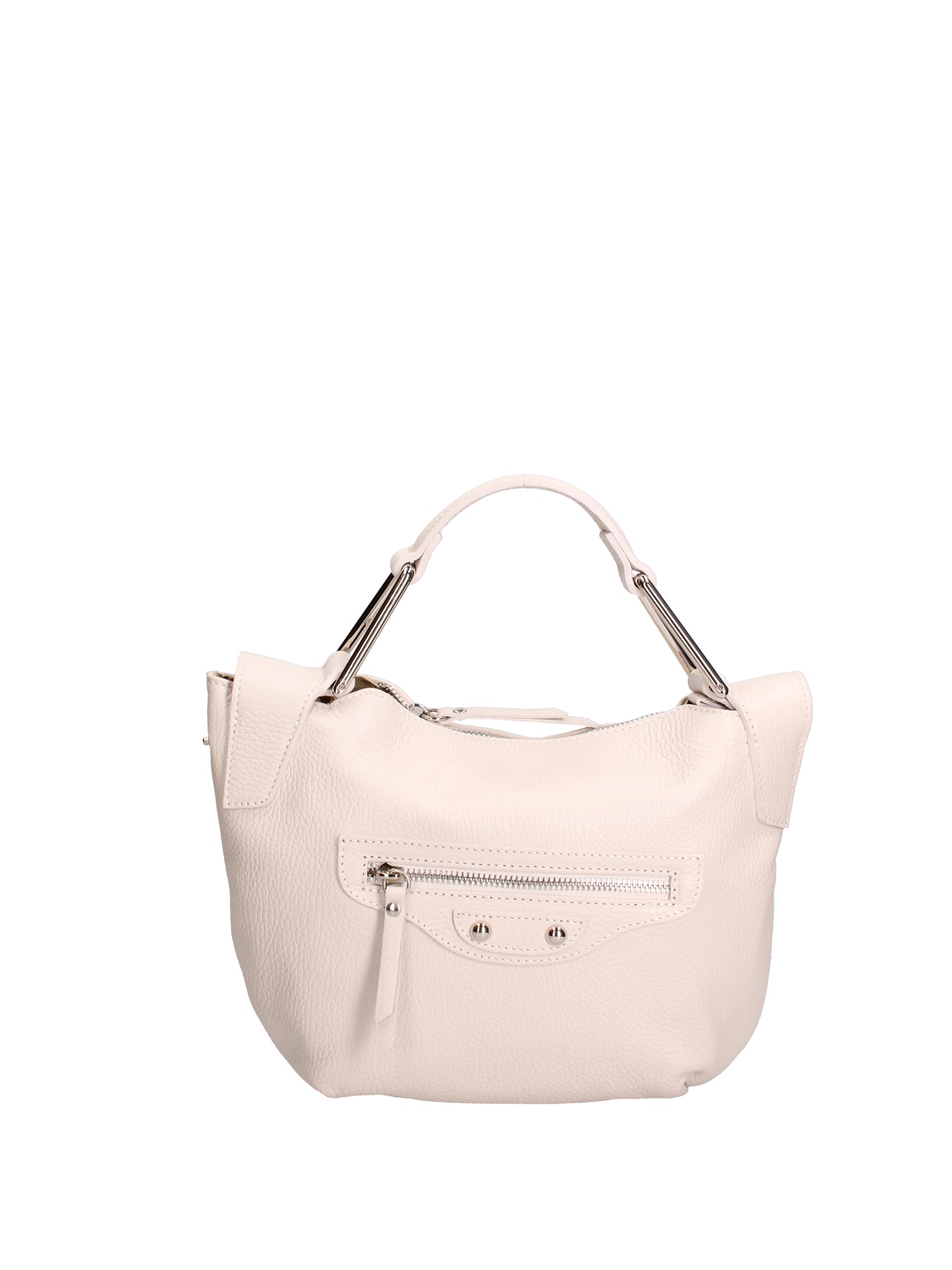 Borsa a mano da donna Vera pelle 07236-D37 LATTE Roberta Rossi