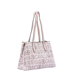 Borsa a spalla da donna Ecopelle BC1369-BEIGE B Cavalli