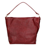 Valtera Borsa a spalla da donna Vera pelle 06500-037 BORDO Gave Lux