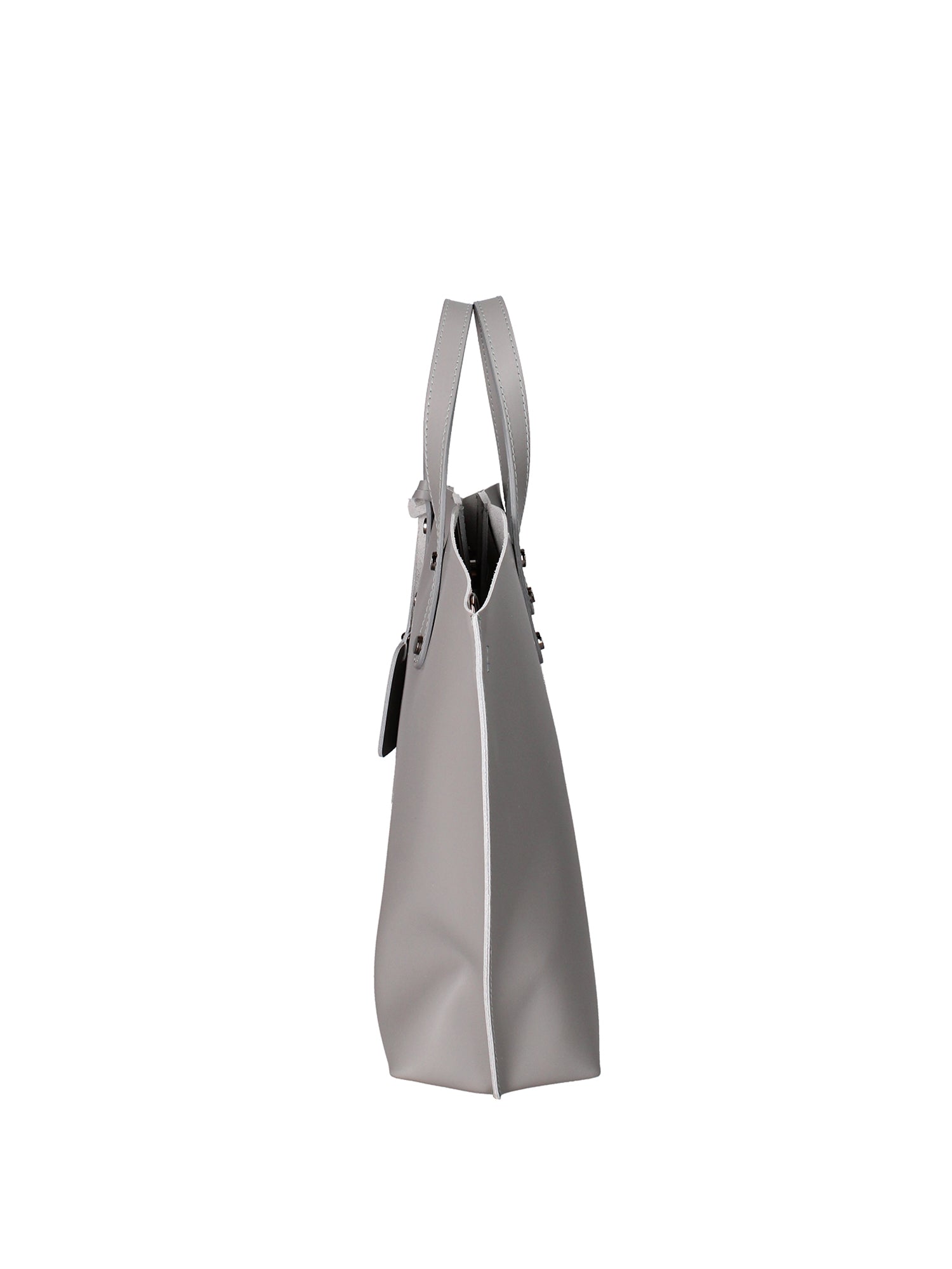 Lumena Borsa a mano da donna Vera pelle 2094-L219 GRIGIO Gave Lux