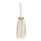 Adelasia Borsa a mano da donna 100% pelle 04495-D37 LATTE MILK Gave Lux