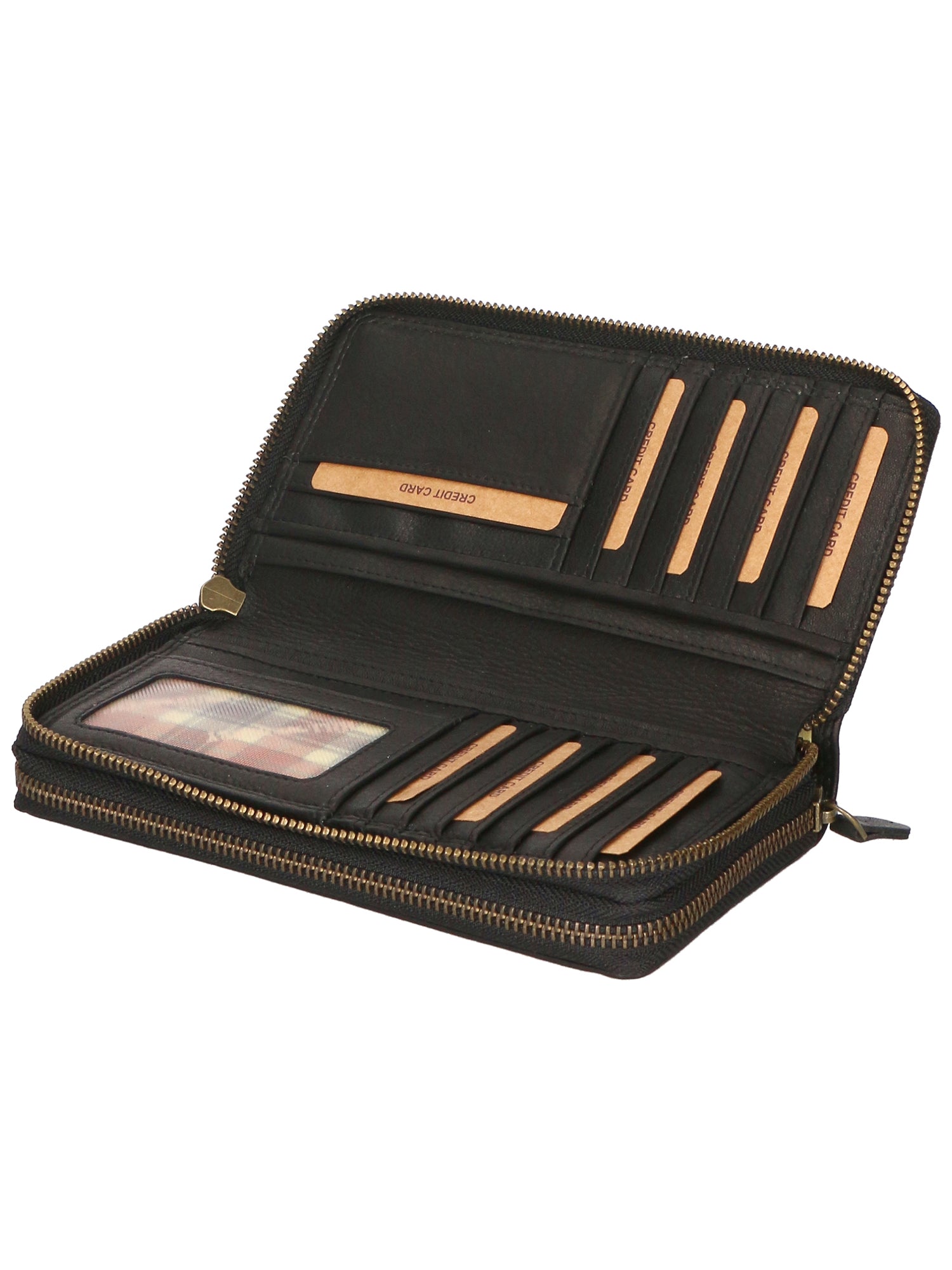 Portafoglio da uomo in vera pelle RFID HILB-3628-NERO Hill Burry