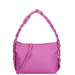 Isara Borsa a spalla da donna Vera pelle 07170-S602 FUXIA CHIARO Gave Lux