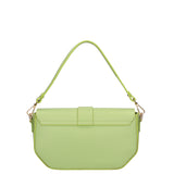 Borsa a spalla da donna Vera pelle 07229-L260 PISTACCHIO Roberta Rossi