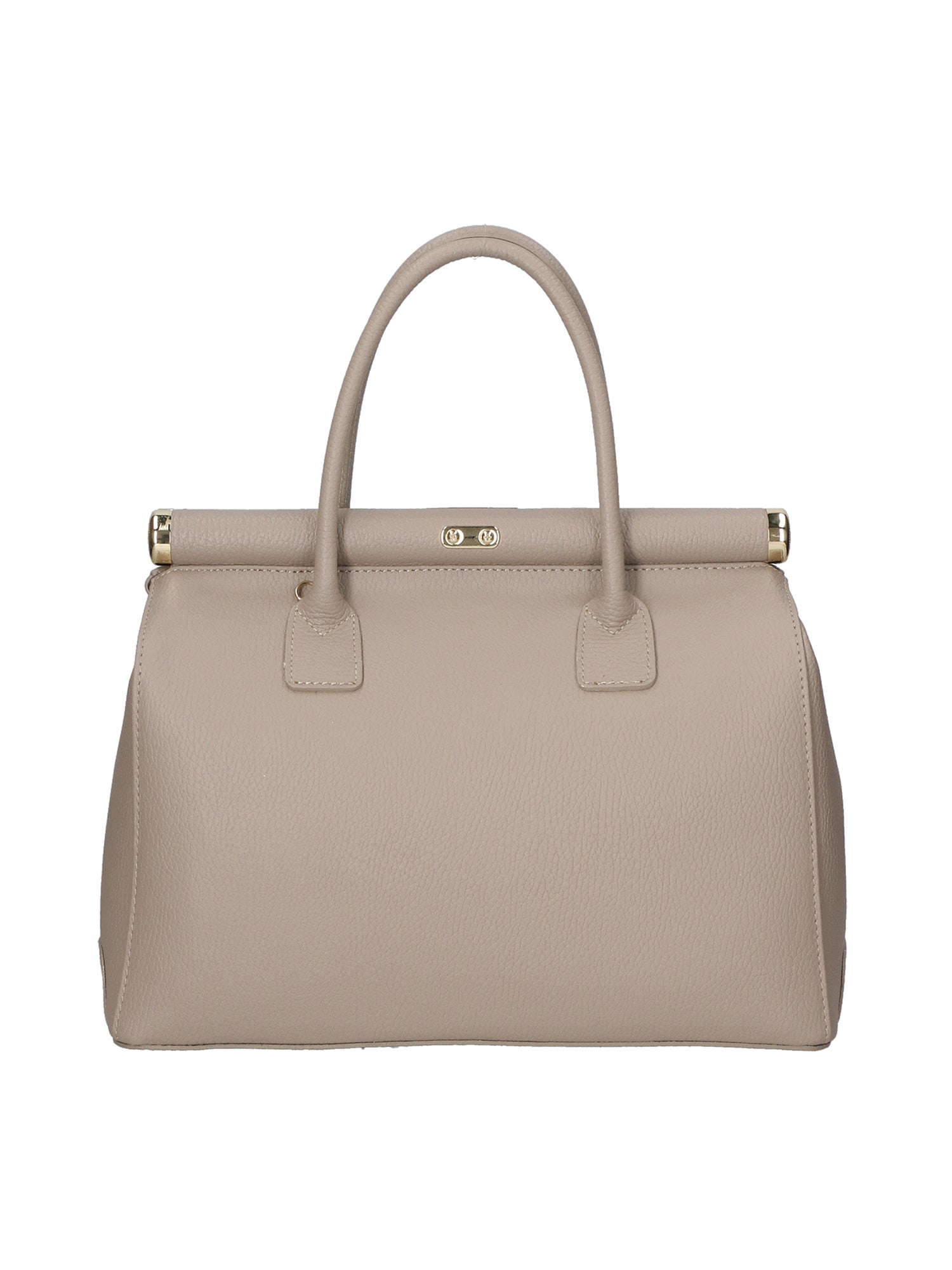 Aleria Borsa a mano da donna Vera pelle 8005-D07 TAUPE CHIARO Gave Lux