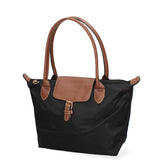 Elora Borsa a spalla da donna 100% Tessuto 432-NERO Gave Lux