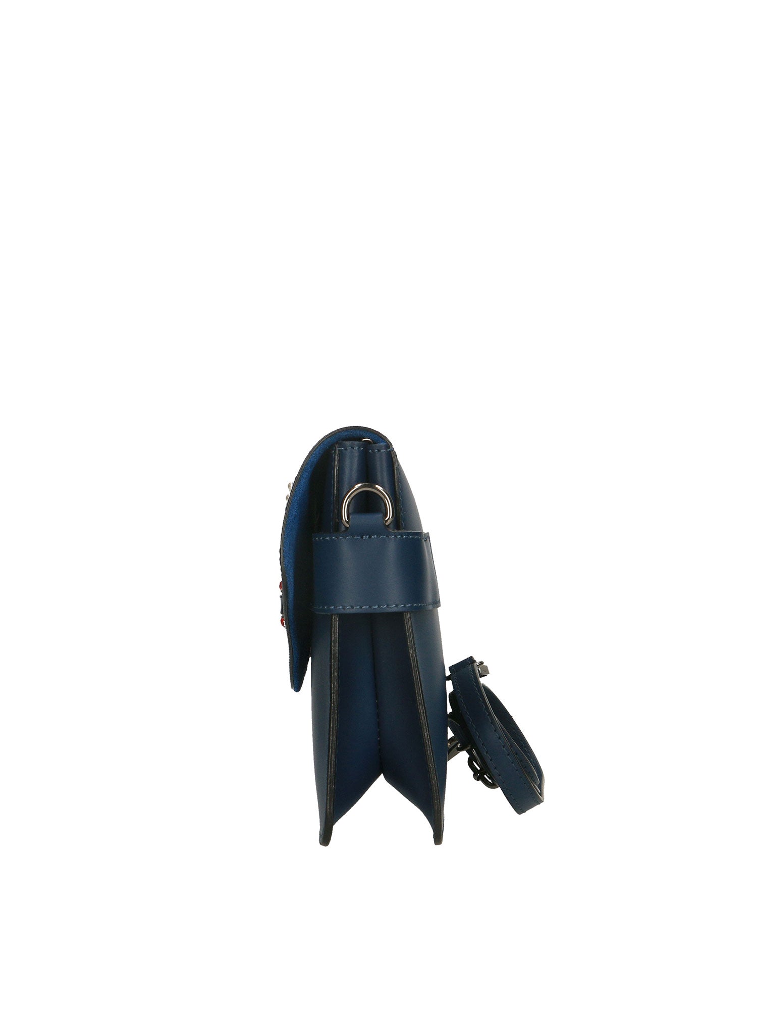 Alethea Borsa a tracolla donna Vera pelle 8801-BLU Gave Lux