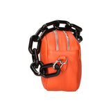 Barbara Borsa a spalla da donna Vera pelle 05706-D35 PAPAYA PAPAYA Gave Lux