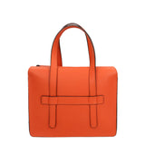 Cielia Borsa a mano da donna Vera pelle 191148-ARANCIO Gave Lux