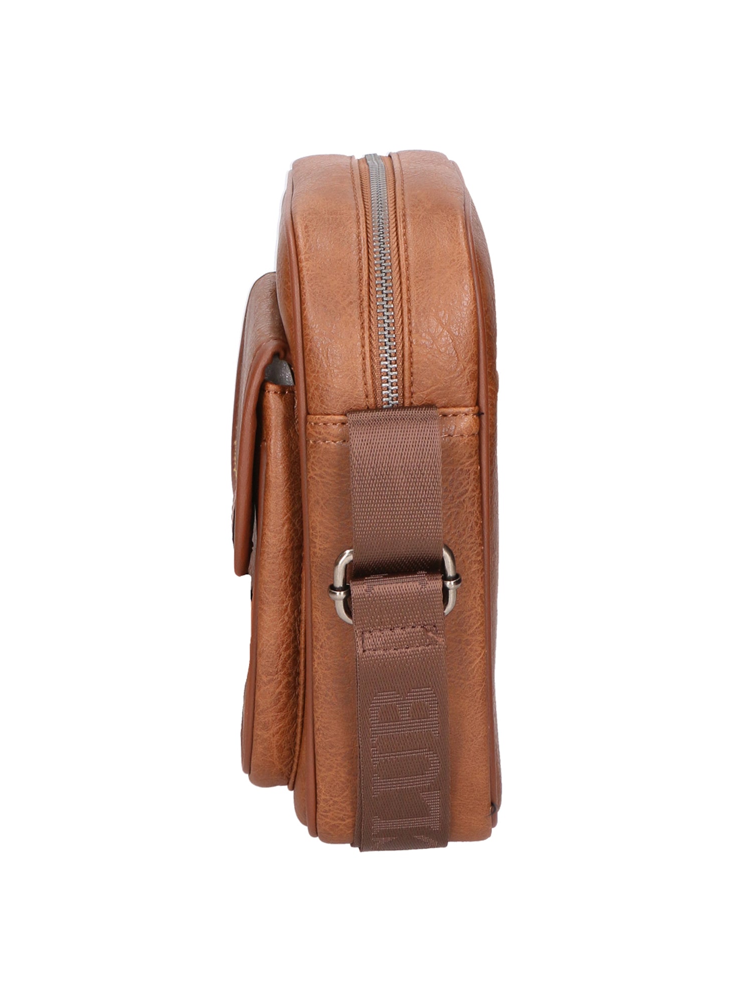 Borsa a tracolla uomo 100% PU Leather PCL3005-BROWN Northampton Polo Club