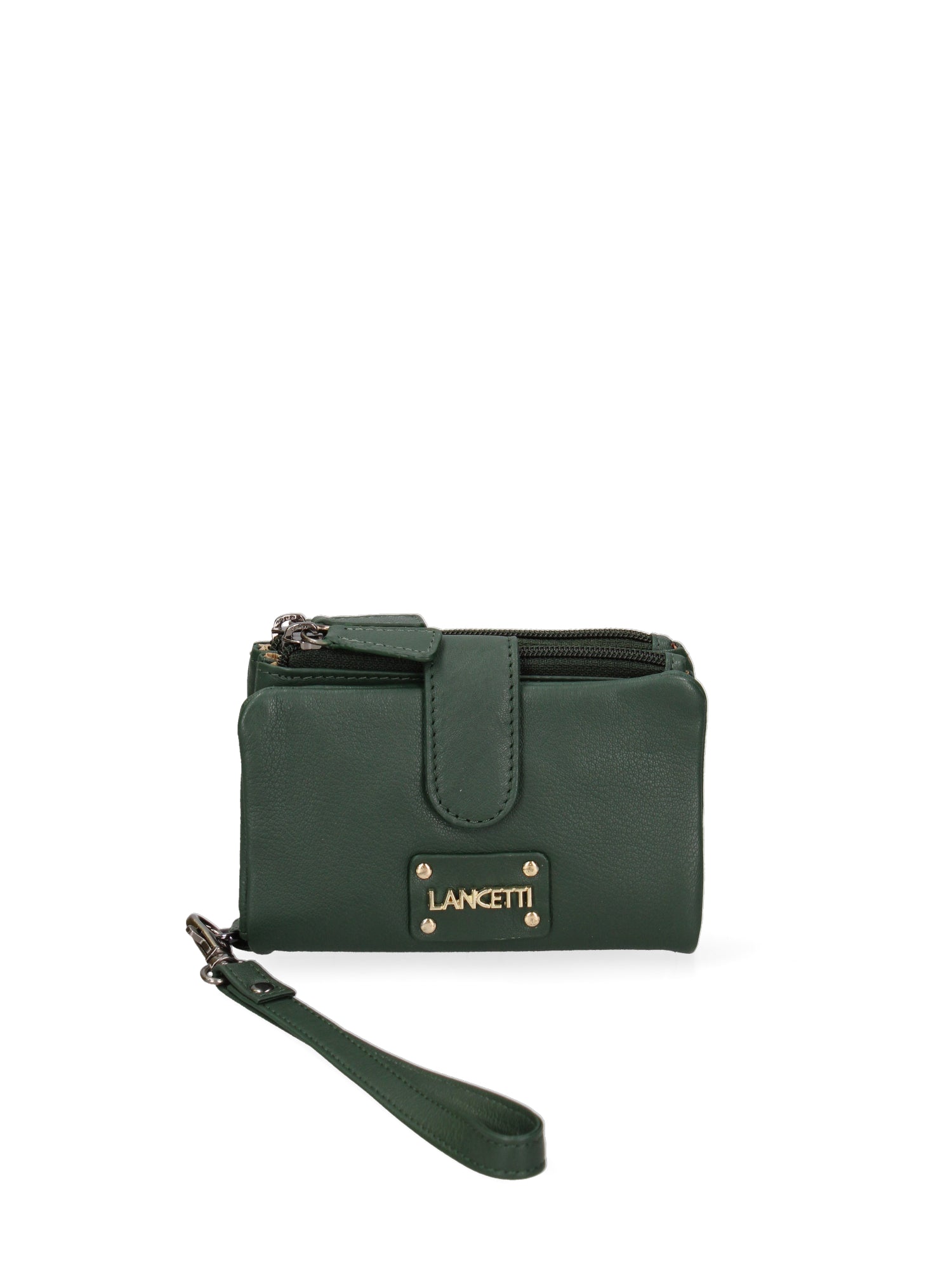 Portafoglio donna in vera pelle Casual LL7692-29-GREEN Lancetti