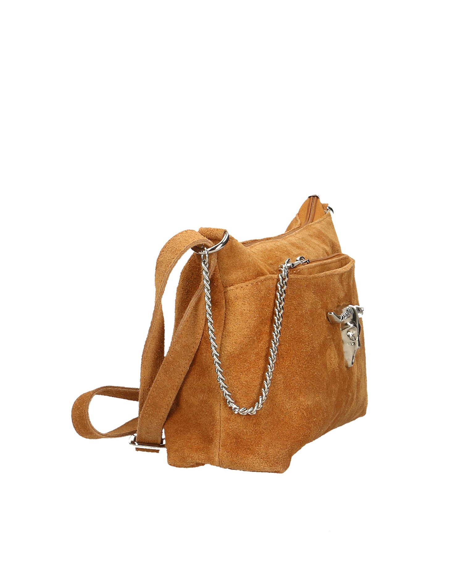 Embera Elite Borsa a tracolla donna Vera pelle scamosciata 8650-CUOIO Gave Lux