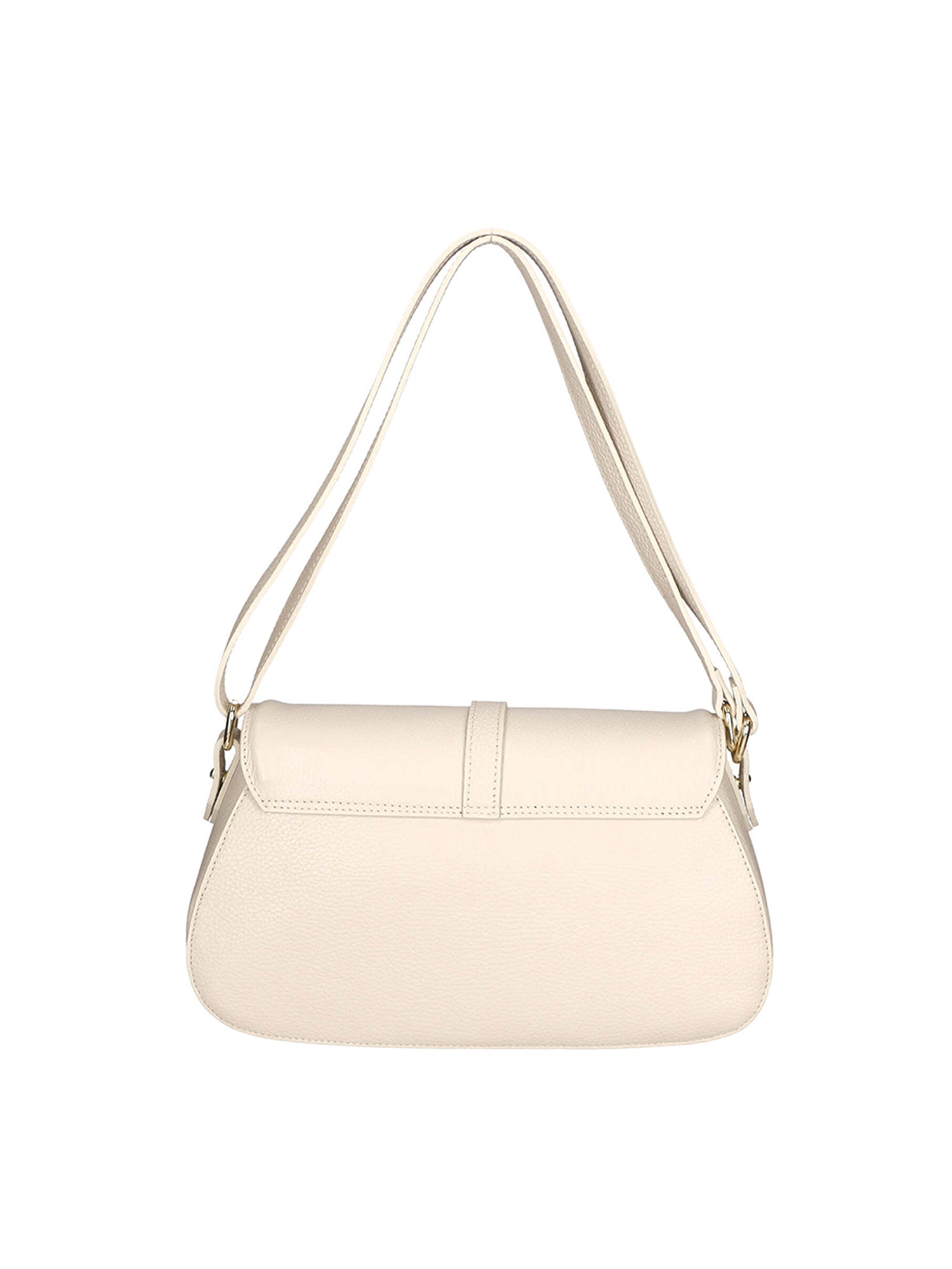 Alena Borsa a spalla da donna Vera pelle 04999-D37 LATTE MILK Gave Lux