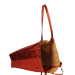 Íris Borsa a mano da donna Vera Pelle 07565-L010 ARANCIO Gave Lux
