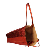 Íris Borsa a mano da donna Vera Pelle 07565-L010 ARANCIO Gave Lux