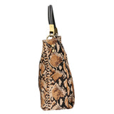Arya Borsa a spalla da donna Vera pelle 05474-PITONE CUOIIO 007 Gave Lux