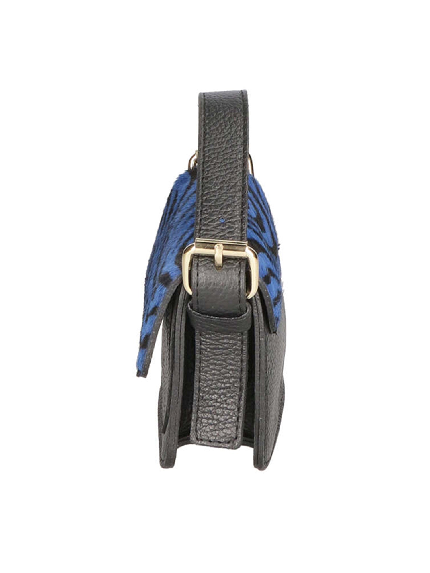 Aleide Borsa a mano da donna Vera pelle 04858-ZEBRA BLU Gave Lux