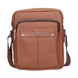 Borsa a tracolla uomo 100% PU Leather PCL3023-KHAKI Northampton Polo Club