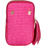 Alessandria Borsa a tracolla da donna Paglia Tabru 05001-S02 FUXIA Gave Lux