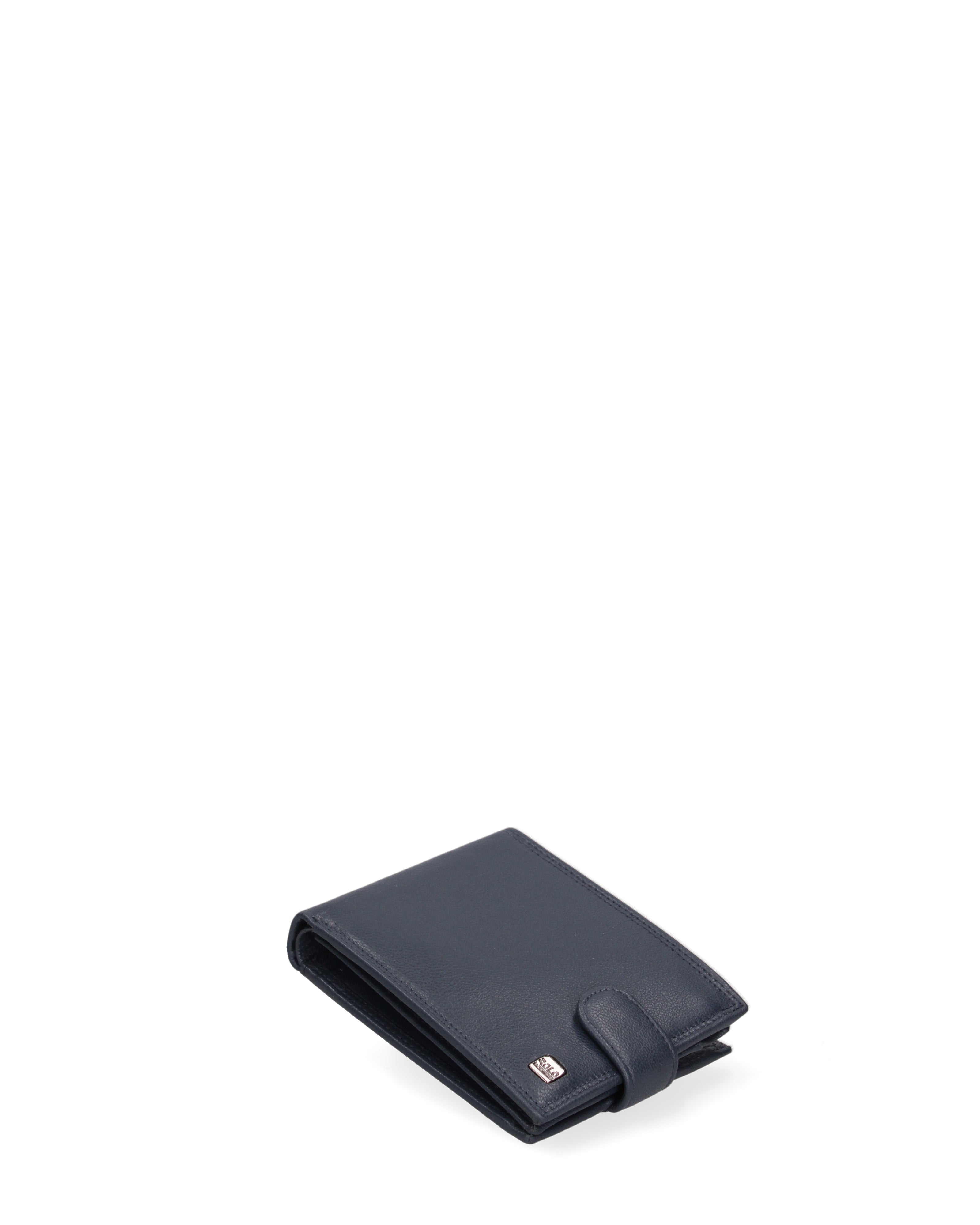 Portafoglio uomo in vera pelle Casual K35358P032-NAVY Solo Soprani