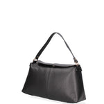 Borsa a spalla da donna Vera pelle 07154-D28 NERO Roberta Rossi