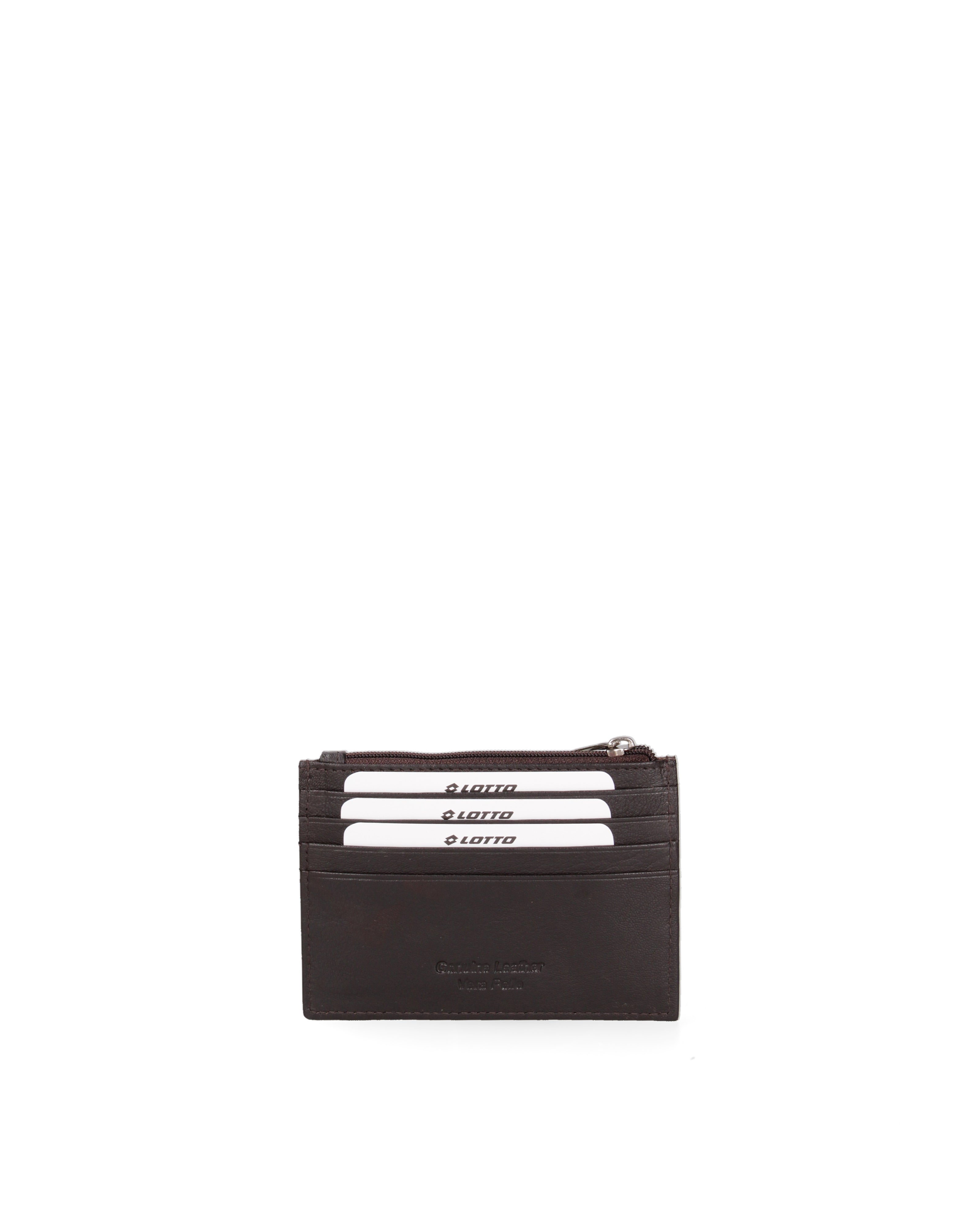 Portafoglio uomo in vera pelle Con Zip LTT1152-U33-T.MORO Lotto