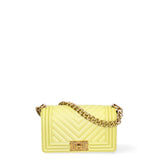 Borsa a mano da donna 100% Pvc FLAT-S 24-PYRATE GREEN - LIGHT OTTONE Marc Ellis