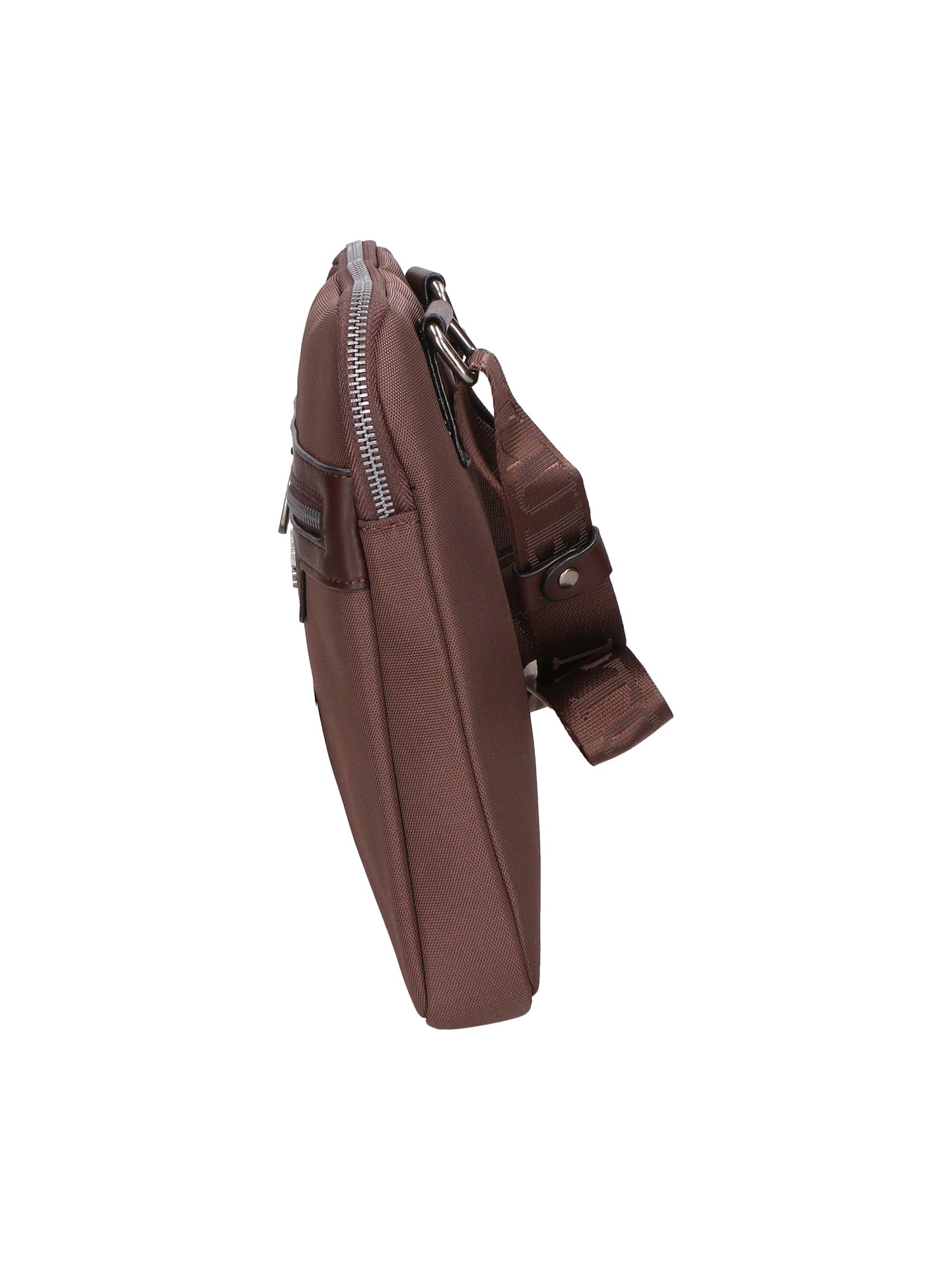Borsa a tracolla uomo in pelle PU Casual PCL3154-BROWN Northampton Polo Club