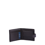 Portafoglio uomo in vera pelle Casual EC7602-56-MARRONE SCURO Enrico Coveri