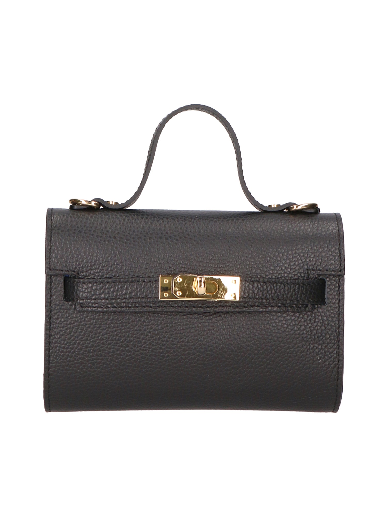 Uma Borsa a mano da donna Vera pelle 06525-D28 NERO Gave Lux