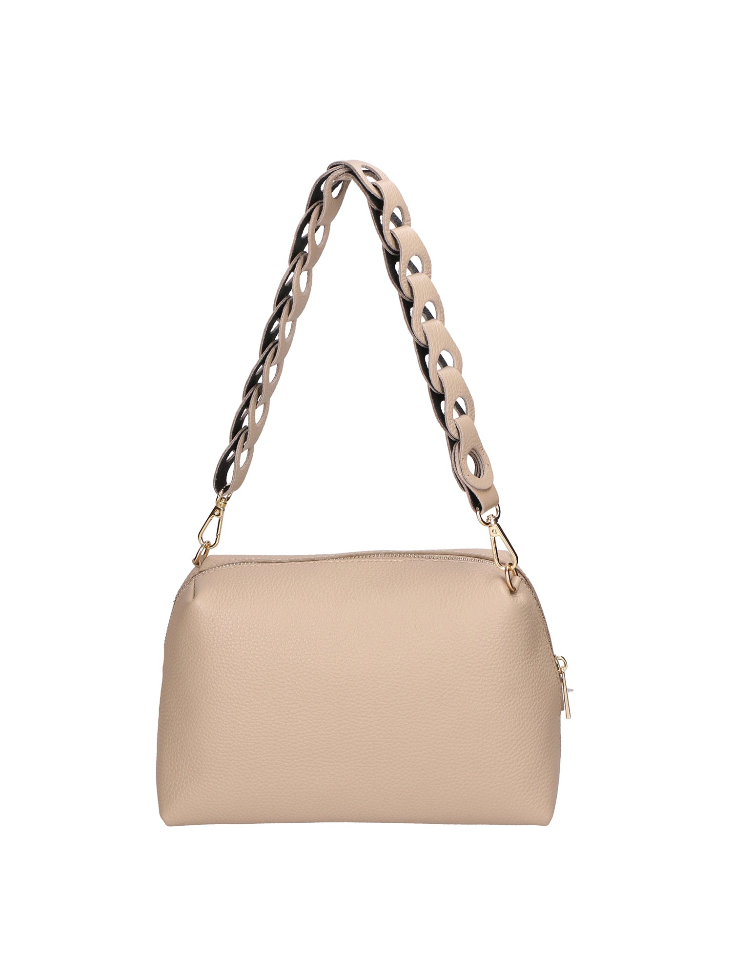 Livia Borsa a spalla da donna Vera pelle 06443-CAPPUCCINO Gave Lux